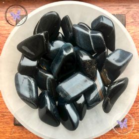 Blue Tiger Eye Tumble Stone